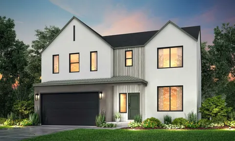Evergreen plan elevation image